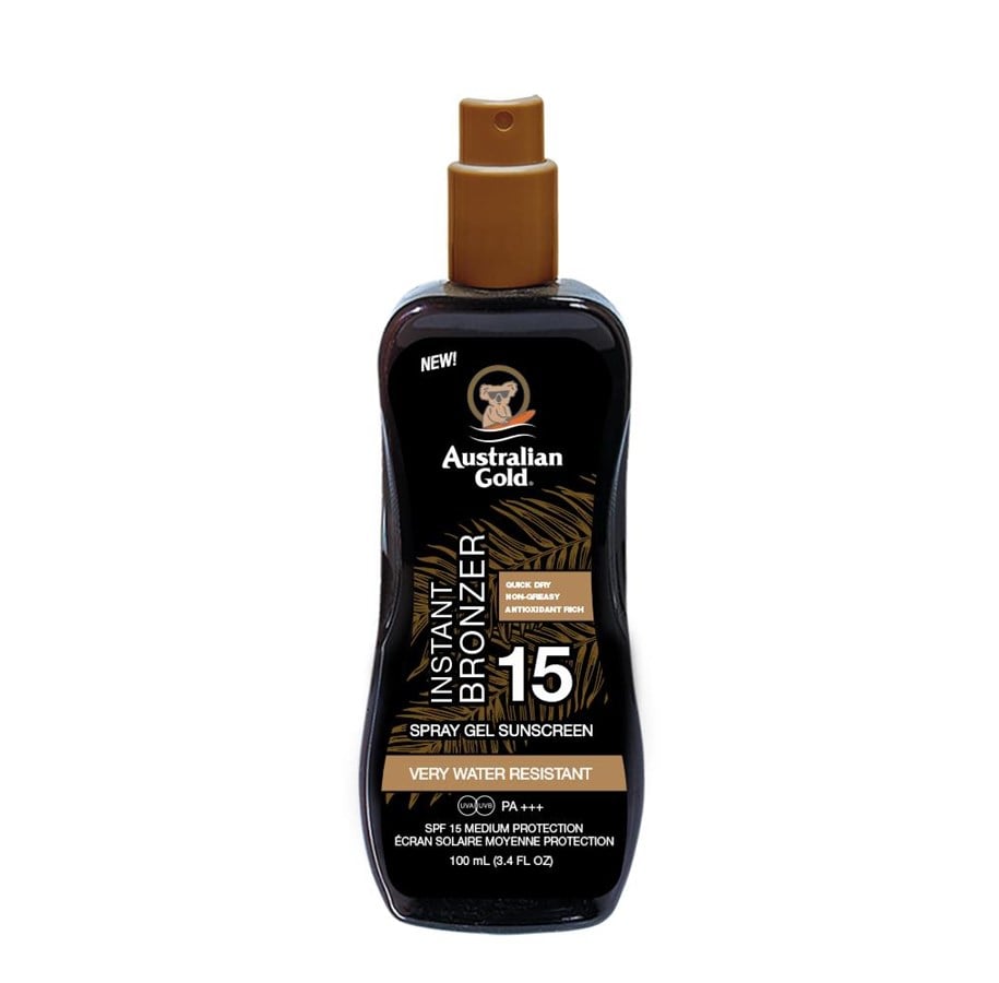 Australian Gold - Instant Sunscreen Spray SPF 15 100 ml - Solcreme
