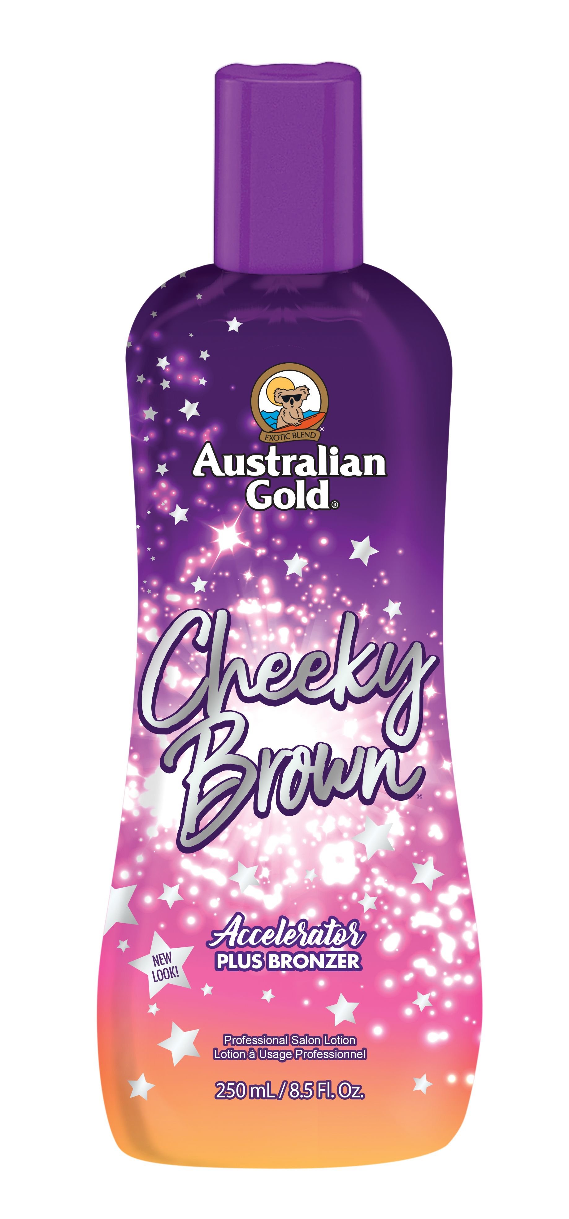 Australian Gold - Cheeky Brown Accelerator Plus Bronzer Lotion 250 ml - Skjønnhet