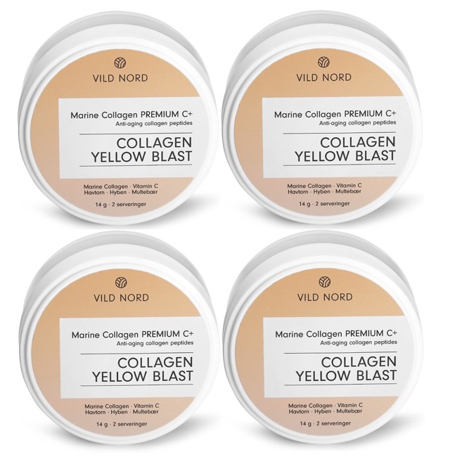 VILD NORD - Collagen YELLOW BLAST 4x14 G