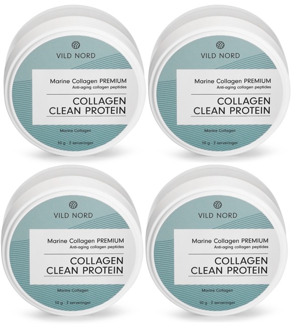 VILD NORD - Collagen CLEAN PROTEIN 4x10 G