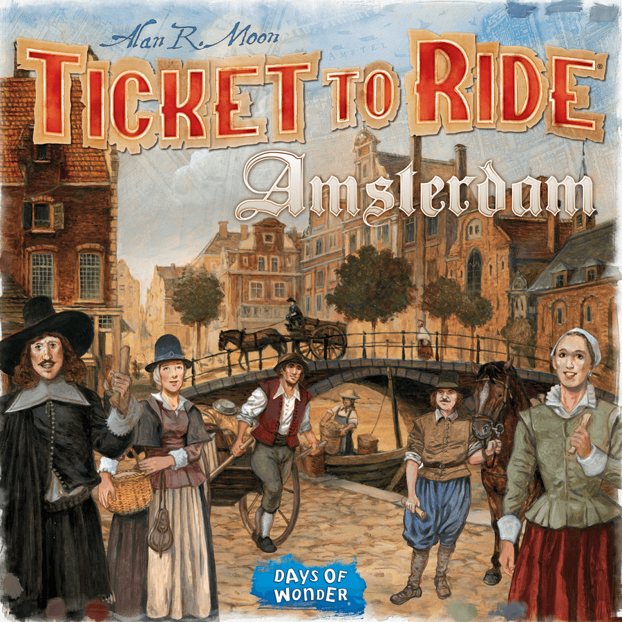 Ticket To Ride - Amsterdam (Nordic) (DOW720963) - Leker