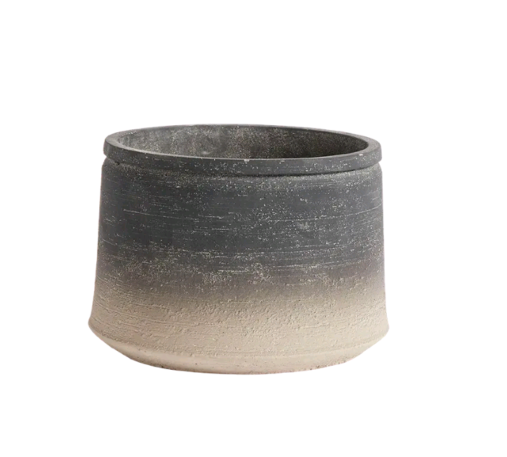 Muubs - Kanji Low Jar 21 cm - Black/Grey (9240000105)