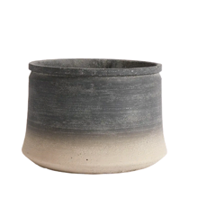 Muubs - Kanji Low Jar 34 cm - Black/Grey (9240000107)