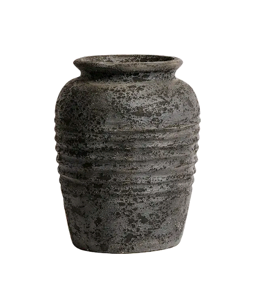 Muubs - Melancholia Jar 40 cm - Metallic Black (8470000189)