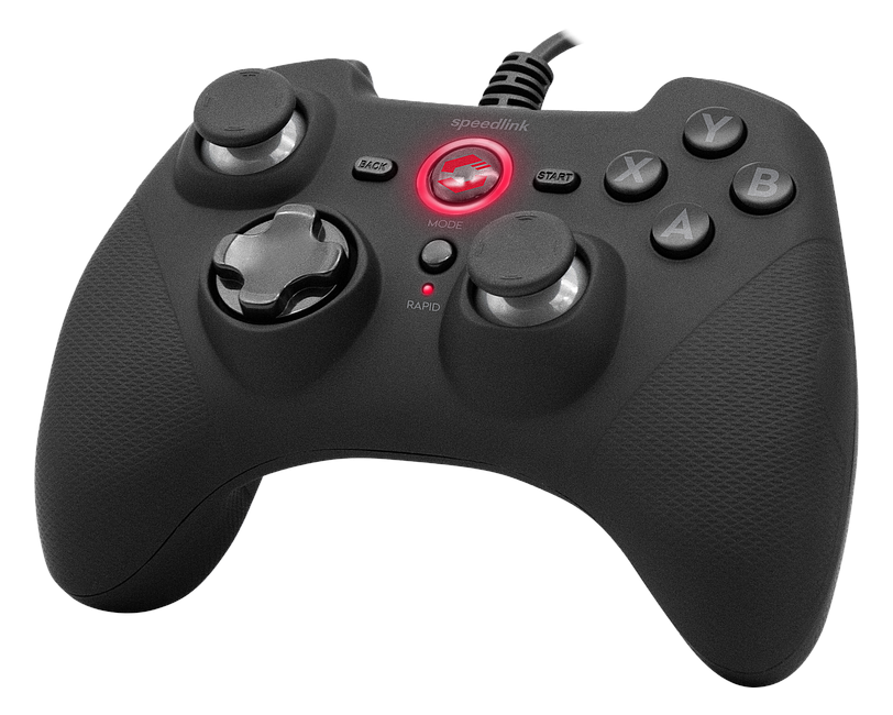 RAIT Gamepad - PC/PS3/Switch/OLED, musta