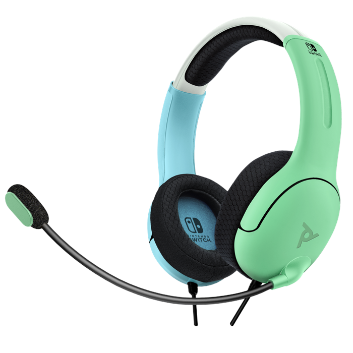 PDP Nintendo Switch Wired Headset LVL40 Blue/Green