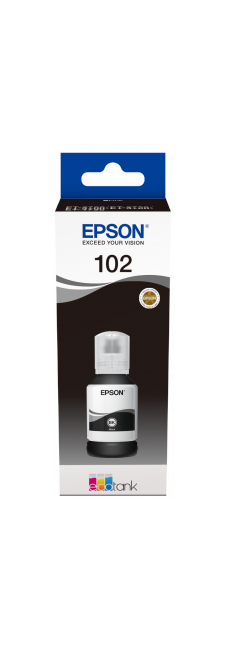 Epson - T102 EcoTank Ink Schwarze Flasche - 127ml
