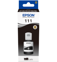Epson - T111 EcoTank Pigmented Black Ink Bottle