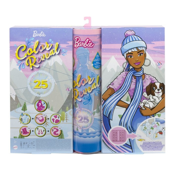 Barbie - Color Reveal Advent Calendar 2021 (HBT74)