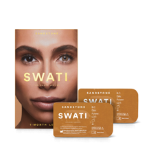 SWATI - Coloured Contact Lenses 1 Month - Sandstone