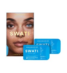 SWATI - Coloured Contact Lenses 1 Month - Aquamarine