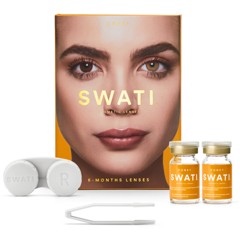 SWATI - Coloured Contact Lenses 6 Months - Honey