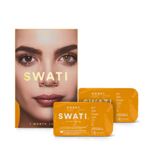 SWATI - Coloured Contact Lenses 1 Month - Honey