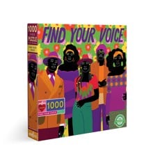 eeBoo - Puzzle 1000 pcs - Find Your Voice (EPZTFRV)
