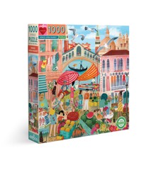 eeBoo - Puzzle - Venedig, 1000 Stück