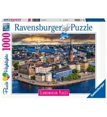 Ravensburger - Puzzle 1000 - Scandinavian Stockholm, Sweden (10216742)