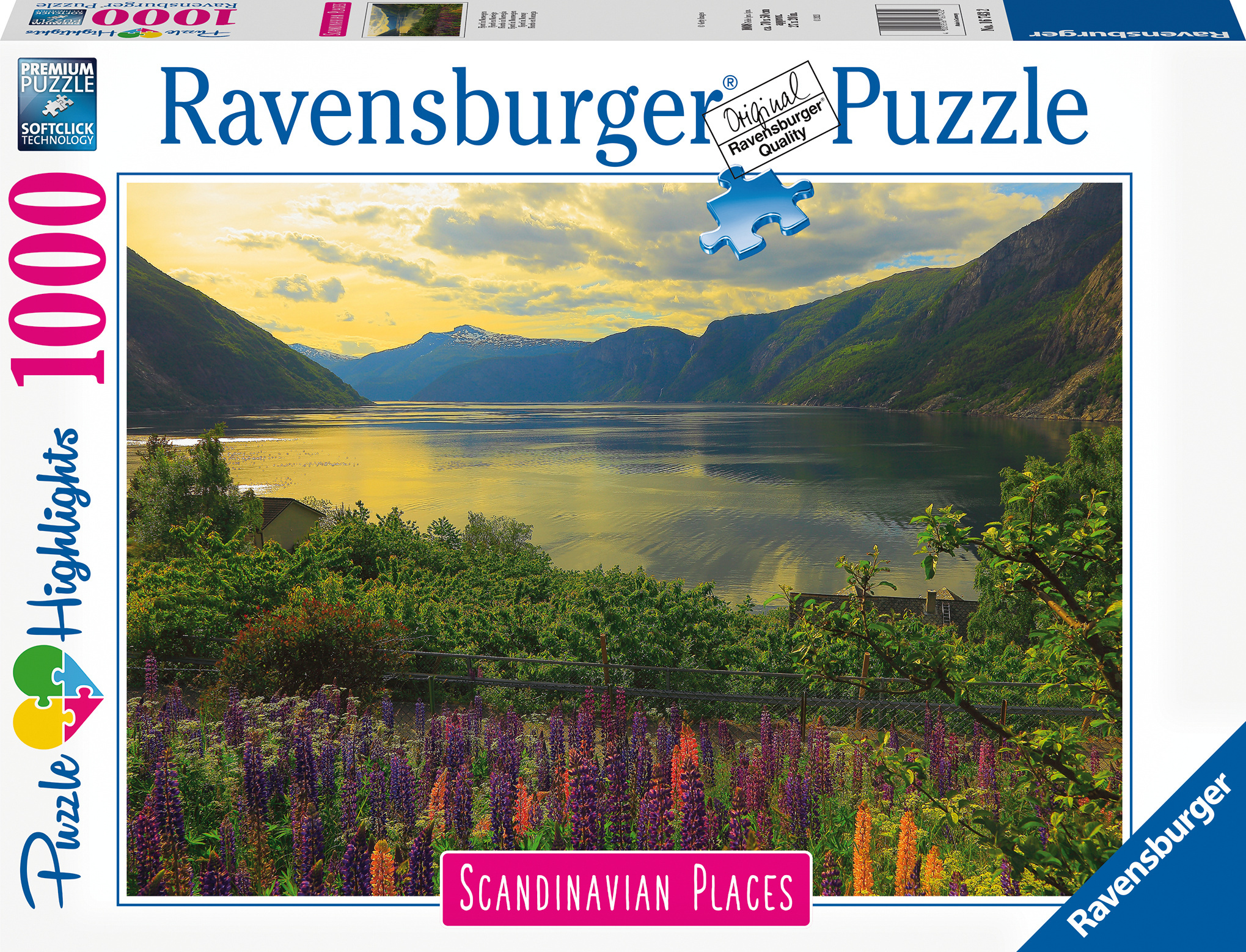 Ravensburger - Puzzle 1000 - Scandinavian Fjord in Norway (10216743)