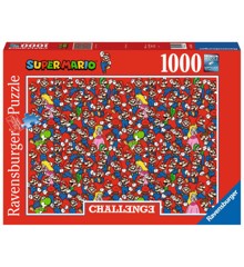 Ravensburger - Puslespil 1000 - Challenge - Super Mario Bros (10216525)