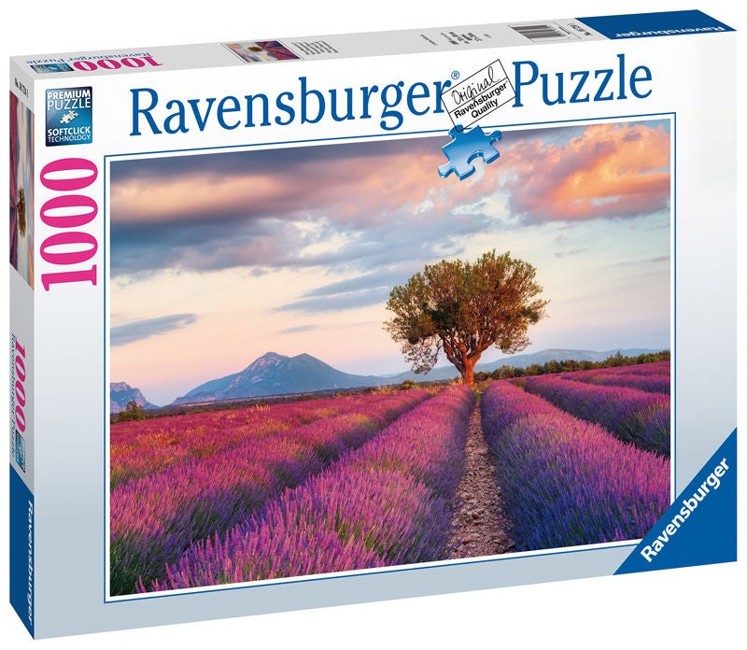 Ravensburger - Puslespil 1000 - Lavendelmark