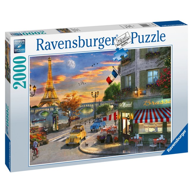 Ravensburger - Puzzle 2000 - Paris Sunset (10216716)