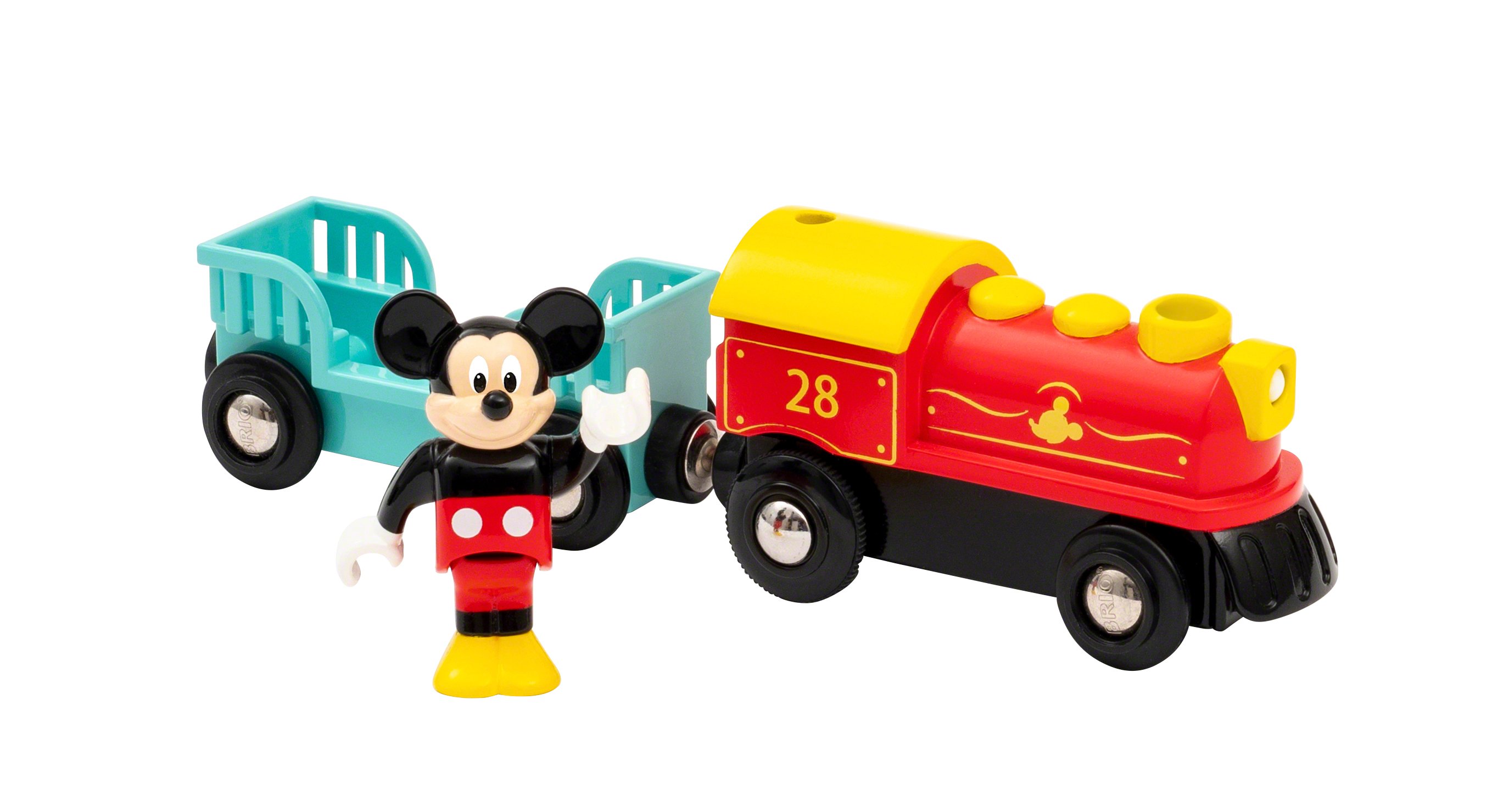 Viool inrichting Knop Koop BRIO - Mickey Mouse-trein op batterijen (32265)