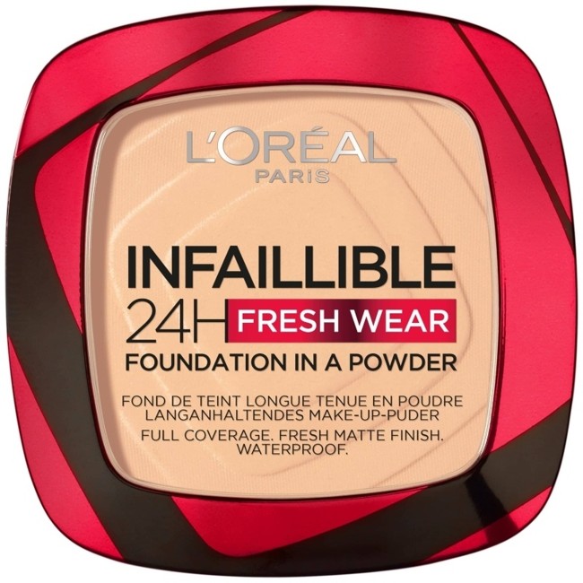 L'Oréal - Infaillible 24h Fresh Wear Powder Foundation - 40 Cashmere