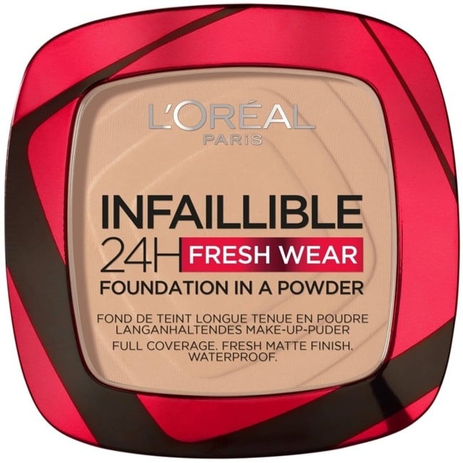 L'Oréal - Infaillible 24h Fresh Wear Powder Foundation - 130 True Beige