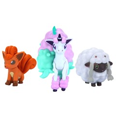 Pokemon - Battle Figure Set 3-Pack - Wooloo, Vulpix & Galarian Ponyta (PKW0175)