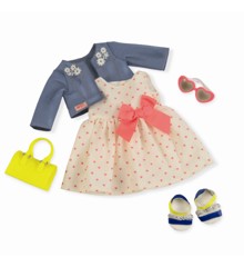 Our Generation - Deluxe outfit - Heartprint dress (730246)
