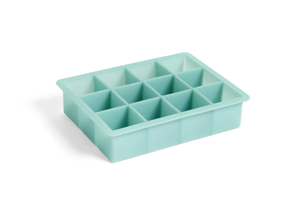 HAY - Ice Cube Tray Square XL - Teal Blue (506981)