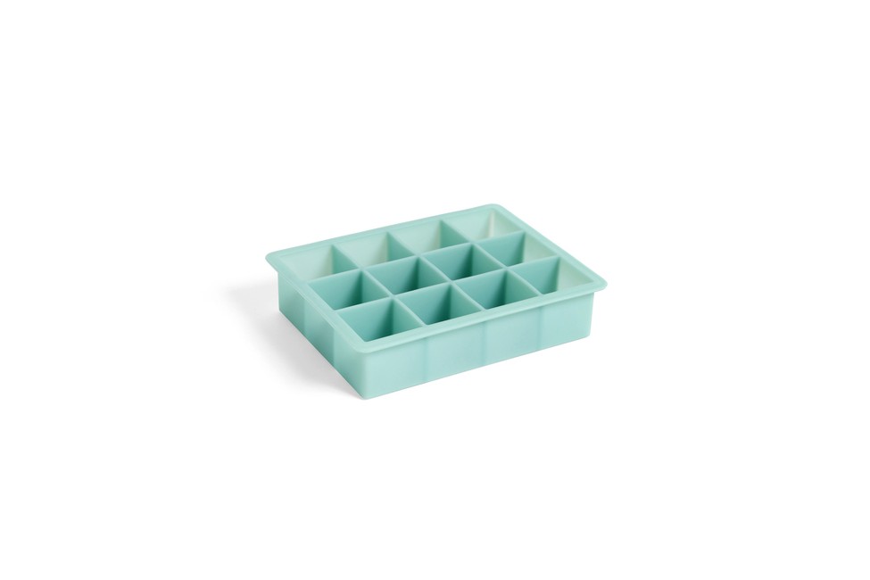 HAY - Ice Cube Tray Square XL - Teal Blue (506981)