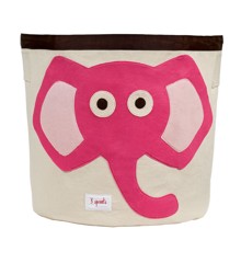 3 Sprouts - Opbevaringskurv - Pink Elephant