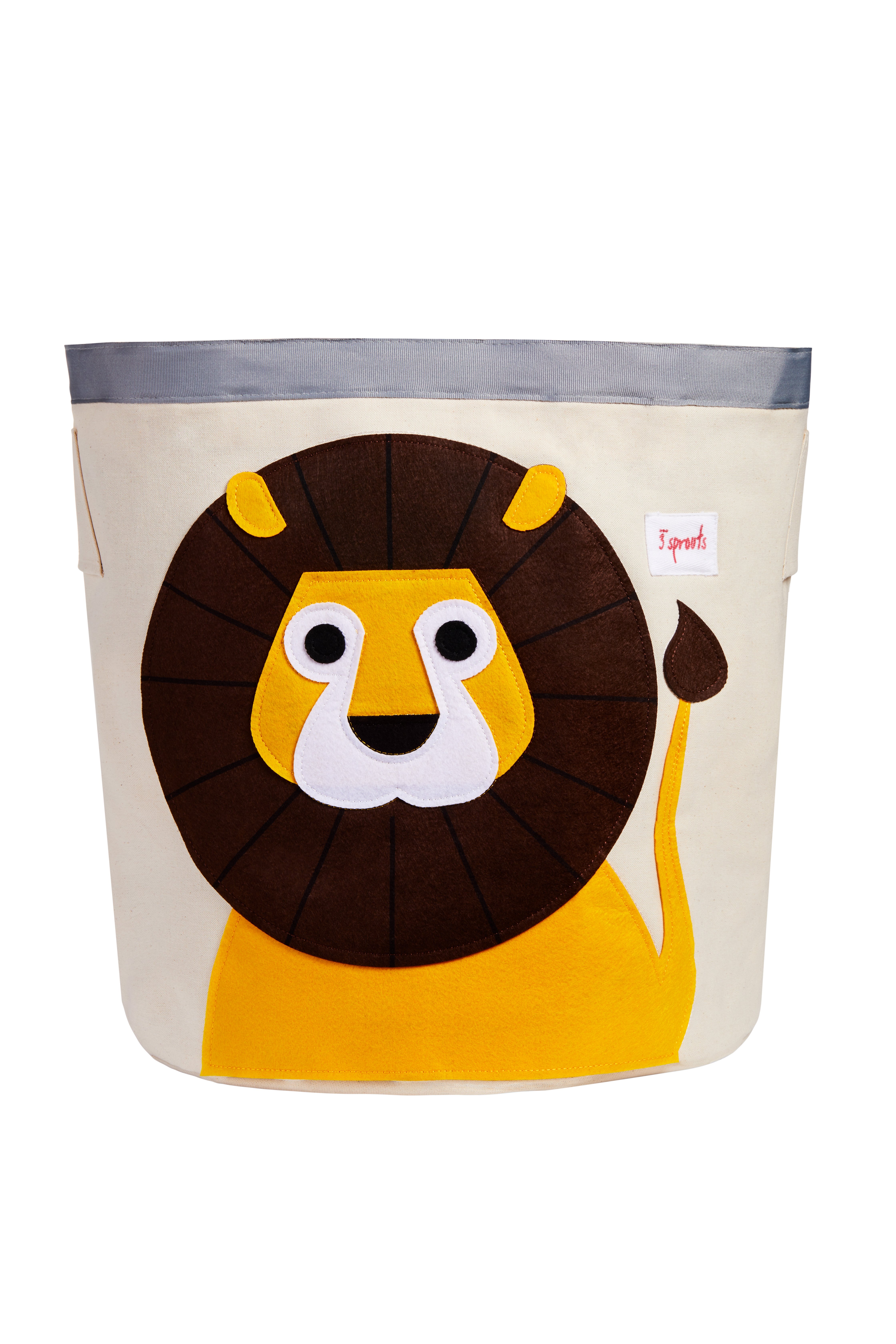 3 Sprouts - Storage Bin - Yellow Lion - Baby og barn
