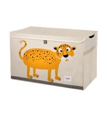 3 Sprouts - Toy Chest - Orange Leopard