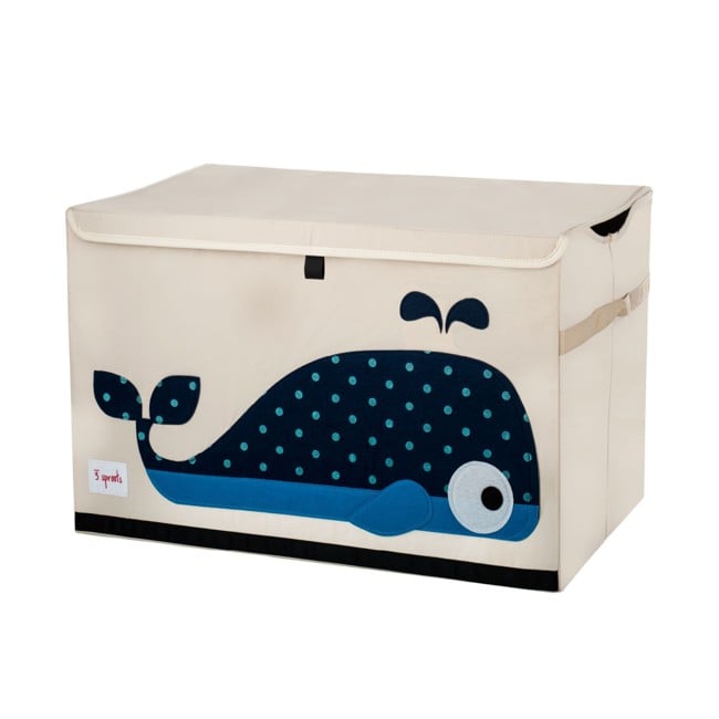 3 Sprouts - Toy Chest - Blue Whale
