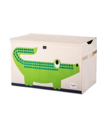 3 Sprouts - Opbevaringskasse - Green Crocodile