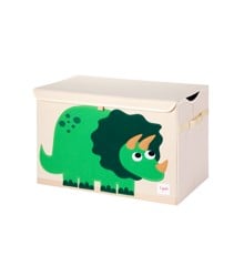 3 Sprouts - Opbevaringskasse - Green Dino