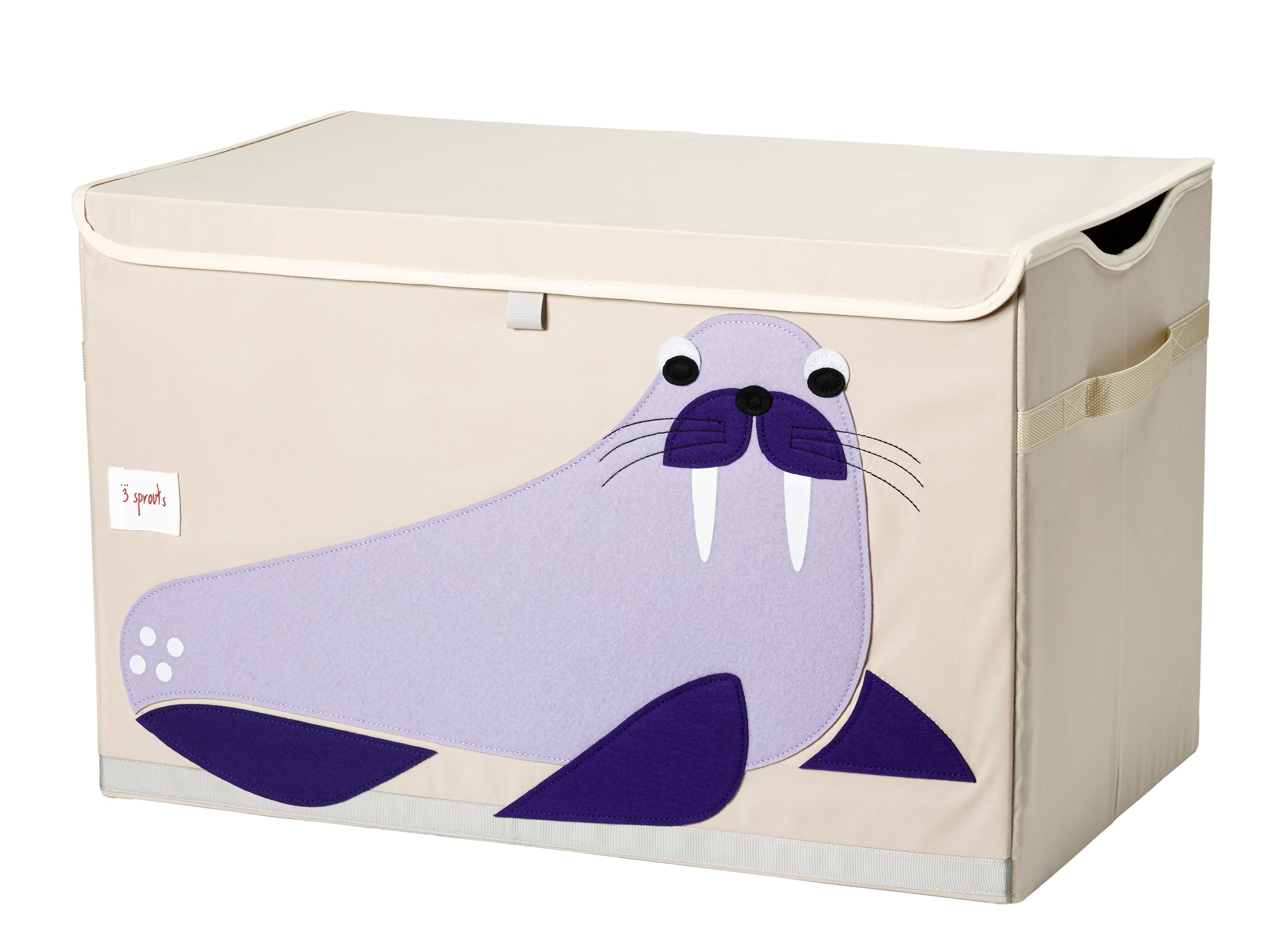 3 Sprouts - Toy Chest - Purple Walrus