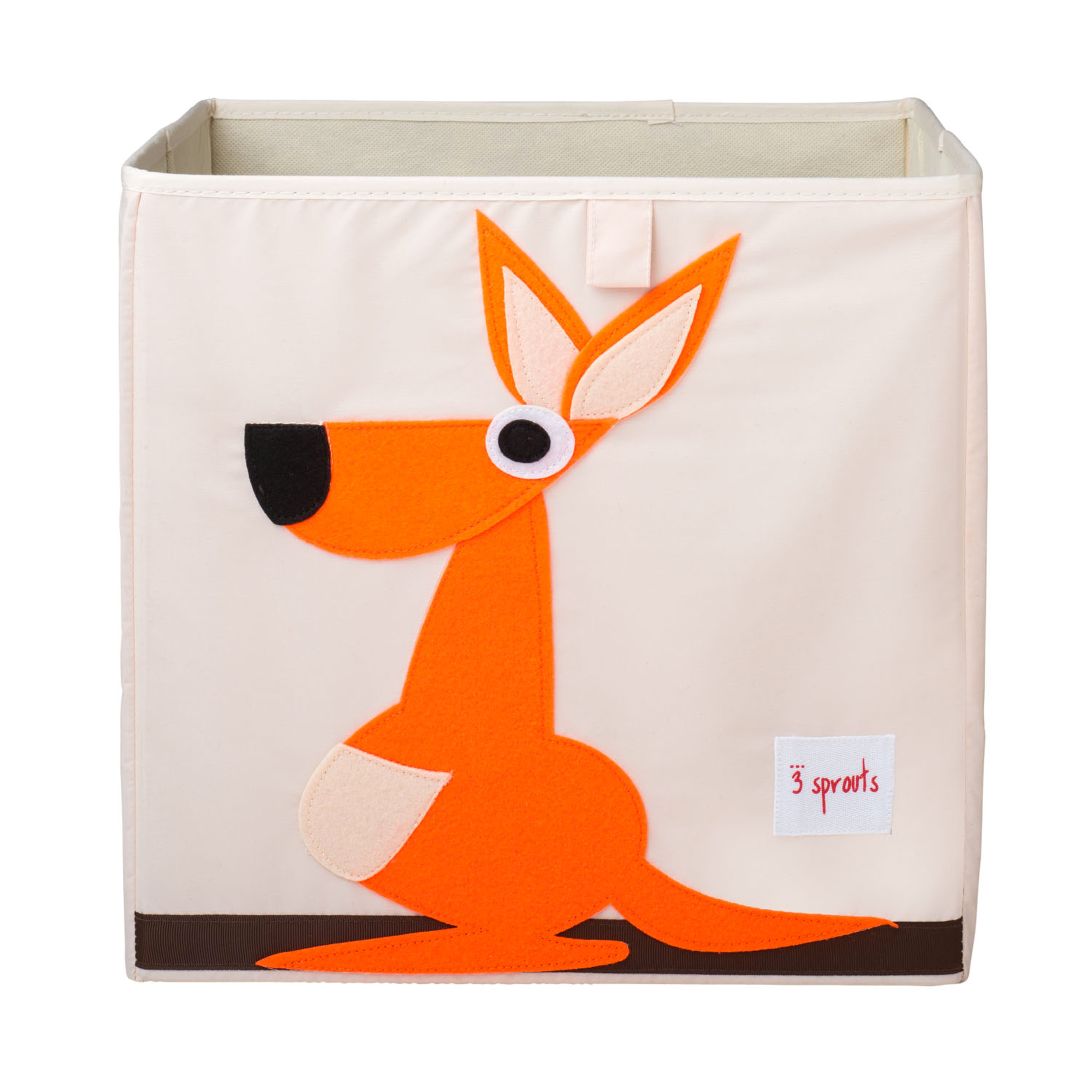 3 Sprouts - Storage Box - Orange Kangaroo