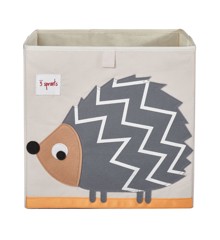 3 Sprouts - Storage Box - Gray hedgehog