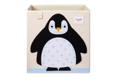 3 Sprouts - Storage Box - Black Penguin