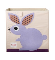 3 Sprouts - Storage Box - Purple Rabbit