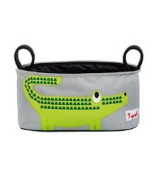 3 Sprouts - Stroller Organizer - Green Crocodile