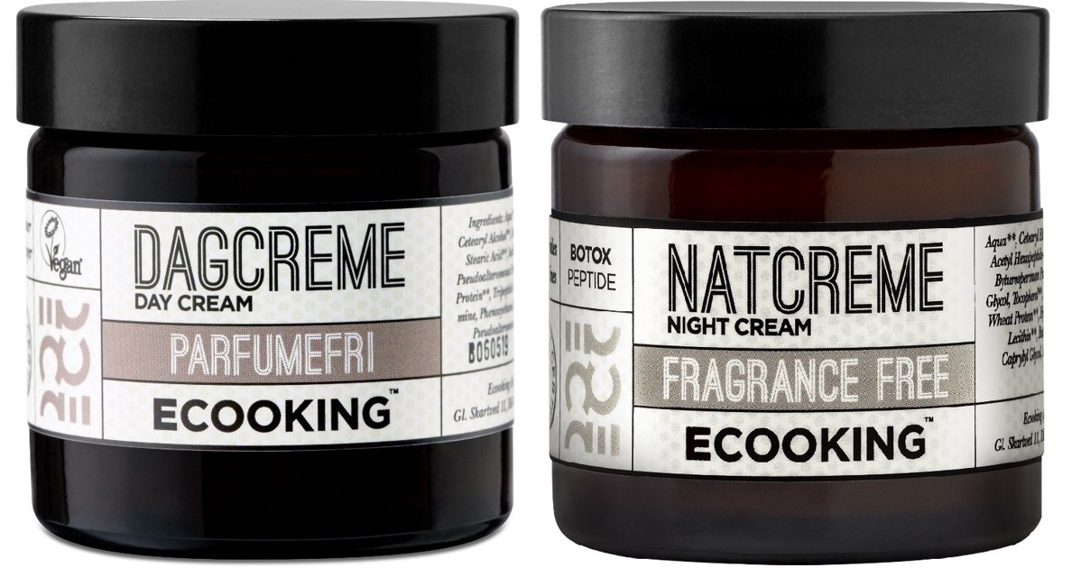 Ecooking - Parfumefri Dag & Natcreme 2x50 ml
