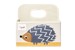 3 Sprouts - Diaper Caddy - Grey Hedgehog thumbnail-1