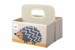 3 Sprouts - Diaper Caddy - Grey Hedgehog thumbnail-8
