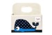 3 Sprouts - Diaper Caddy - Blue Whale thumbnail-1