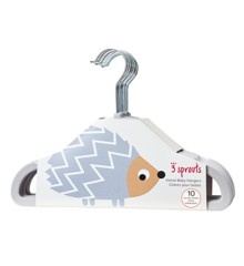 3 Sprouts - Hangers - Gray Hedgehog