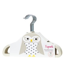 3 Sprouts - Hangers - Ivory Owl