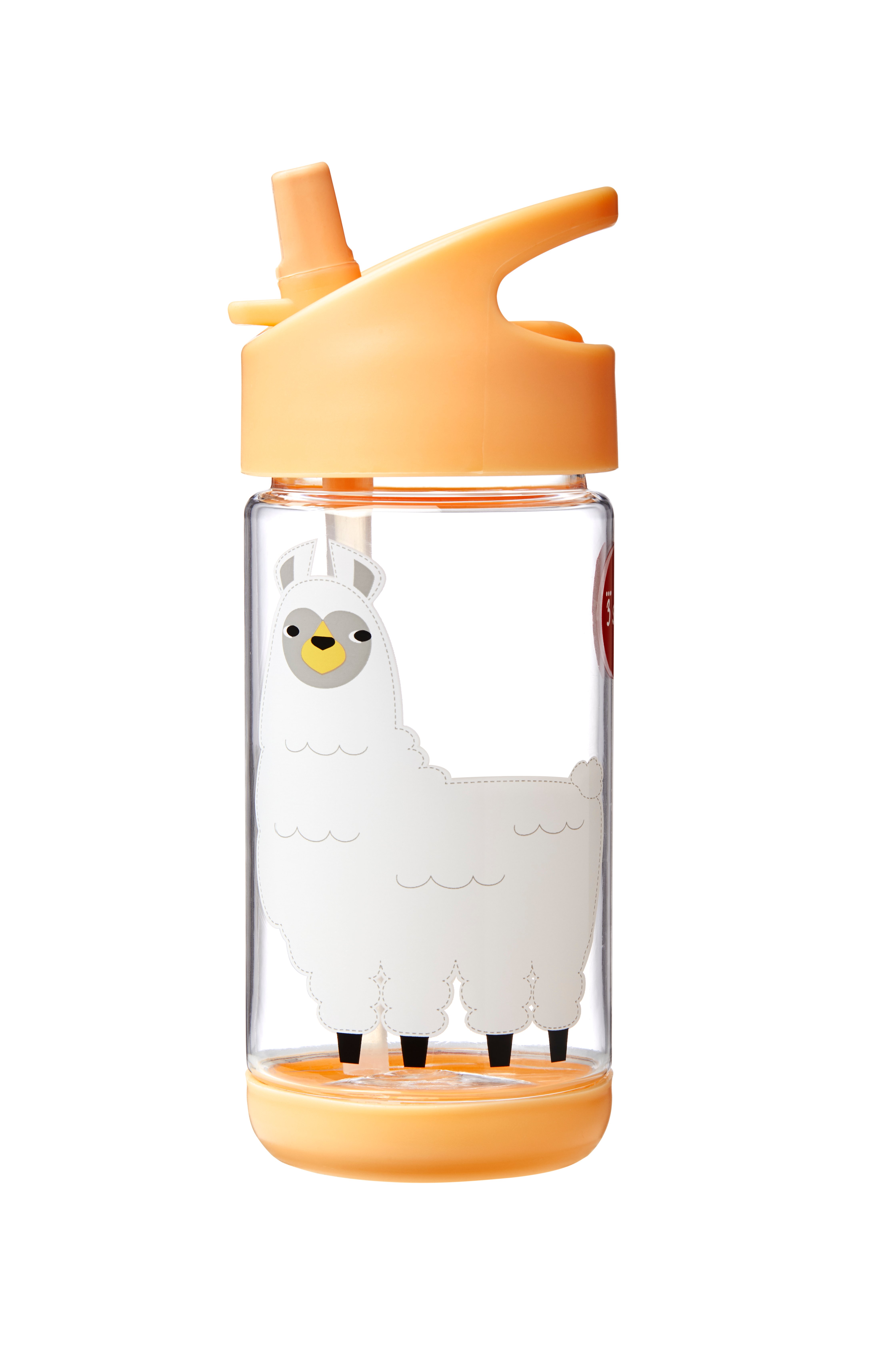 3 Sprouts - Water Bottle - Peach Llama